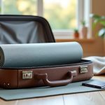 Tapis de yoga pour voyage — zen dans une valise cabine découvrez notre tapis de yoga pour voyage, conçu pour tenir dans une valise cabine et vous offrir une pratique zen où que vous soyez.