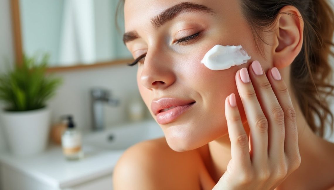 découvrez notre crème hydratante spécialement formulée pour réparer les coups de soleil avant le maquillage, apaisant et nourrissant votre peau en profondeur.