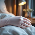 Gant hydratant pour les mains, la magie nocturne offrez à vos mains un soin hydratant pendant la nuit grâce à ce gant nourrissant. réveillez-vous avec des mains douces et confortables.